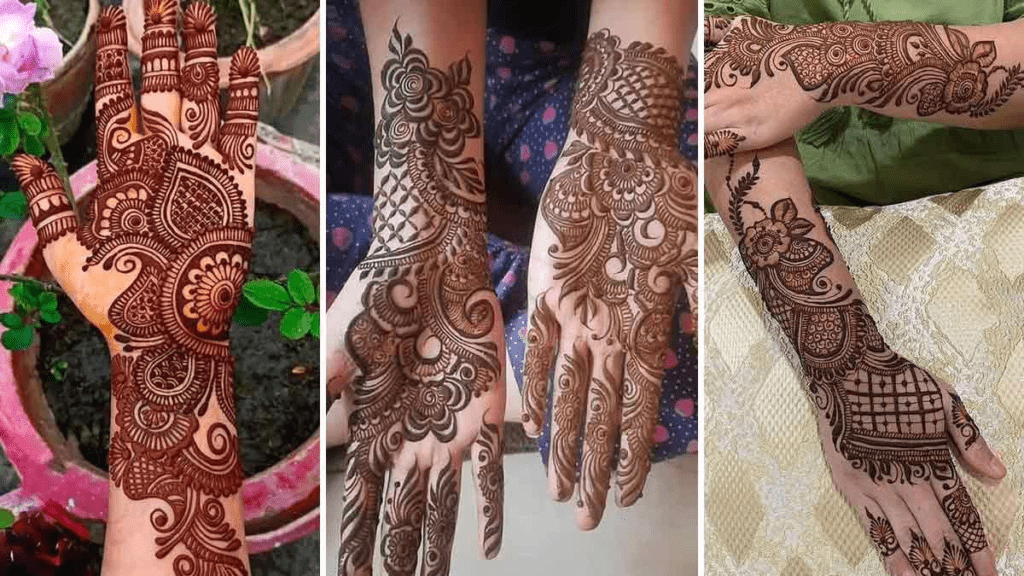 Teej Festival Mehndi Designs