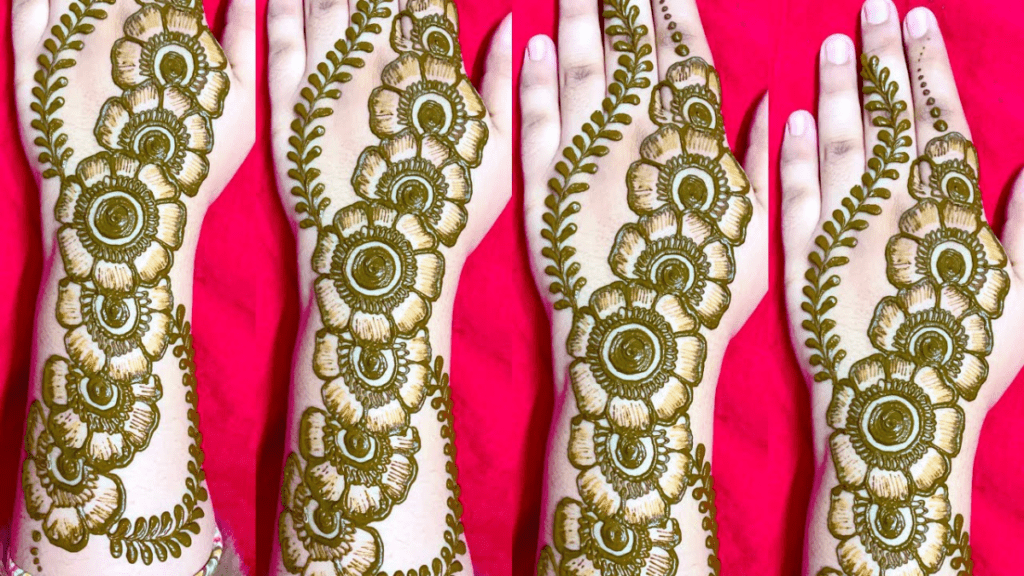 flower mehndi design:सबसे सुंदर और आसान फूल मेहंदी डिज़ाइन - हर अवसर और त्योहार के लिए आकर्षक फ्लोरल पैटर्न आपके हाथों के लिए!
