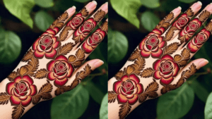 Best Rose mehndi design:आकर्षक गुलाब मेहंदी डिज़ाइन सुंदर फूलों की कलाकृति नाजुक पंखुड़ियाँ और पत्तियों के साथ हाथों के लिए खास अवसरों के लिए उपयुक्त!