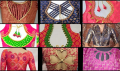 Blouse design photo : परंपरागत और ट्रेंडी ब्लाउज़ बैक डिज़ाइन – हर साड़ी लुक के लिए आकर्षक स्टाइलिश और आधुनिक पैटर्न!