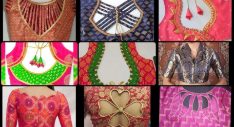 Blouse design photo : परंपरागत और ट्रेंडी ब्लाउज़ बैक डिज़ाइन – हर साड़ी लुक के लिए आकर्षक स्टाइलिश और आधुनिक पैटर्न!