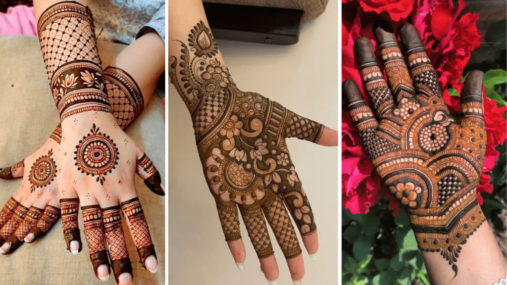 Best Round Mehndi Design
