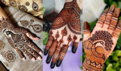 unique pinterest mehndi design:पिंटरस्ट से प्रेरित अनोखा मेहंदी डिजाइन आधुनिक पुष्प और ज्यामितीय पैटर्न दुल्हन और त्योहारों के लिए खास!