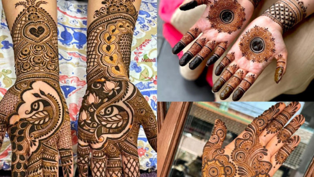 Royal Peacock Mehndi Design