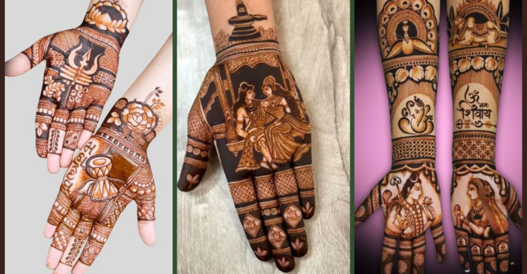 Sawan Mehndi Designs 2025 : इस सावन पाएं भगवान शिव का आशीर्वाद जरूर ट्राय करें ये यूनीक मेहंदी डिजाइन!