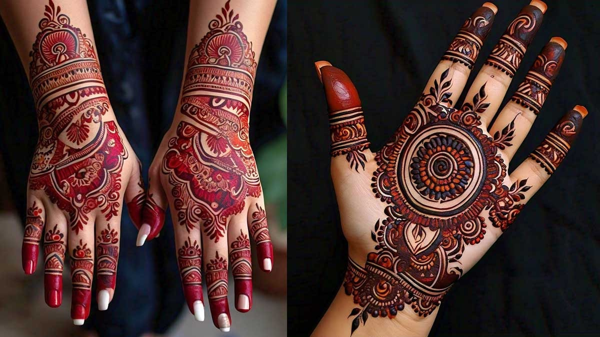 Sawan Mehndi Designs 2025 : इस सावन पाएं भगवान शिव का आशीर्वाद जरूर ट्राय करें ये यूनीक मेहंदी डिजाइन!