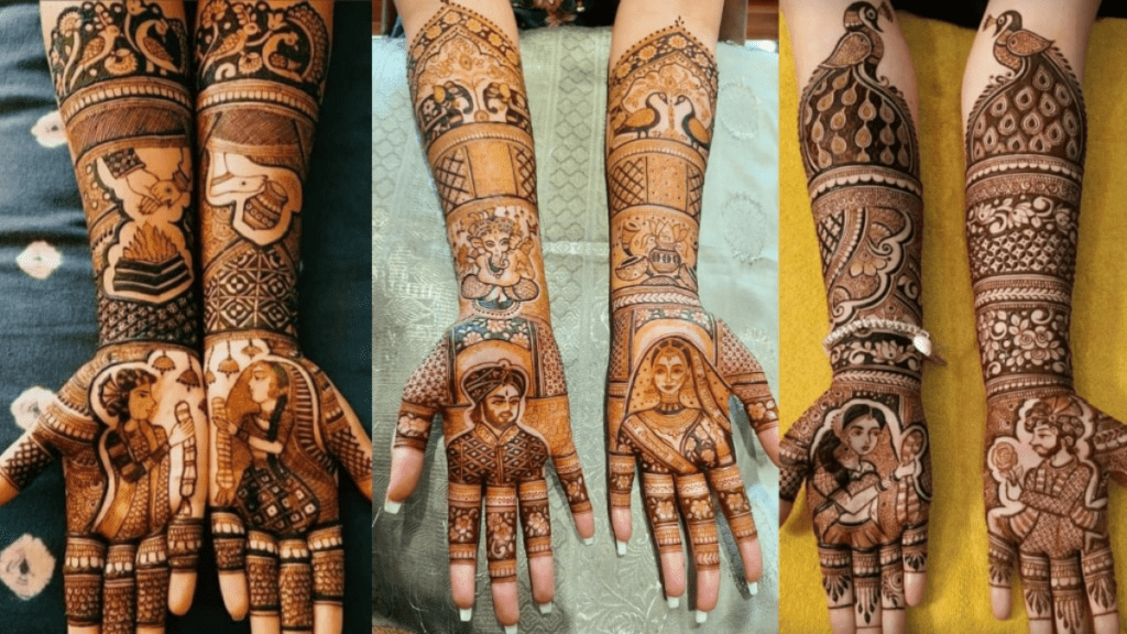 शानदार दुल्हन मेहंदी डिज़ाइन