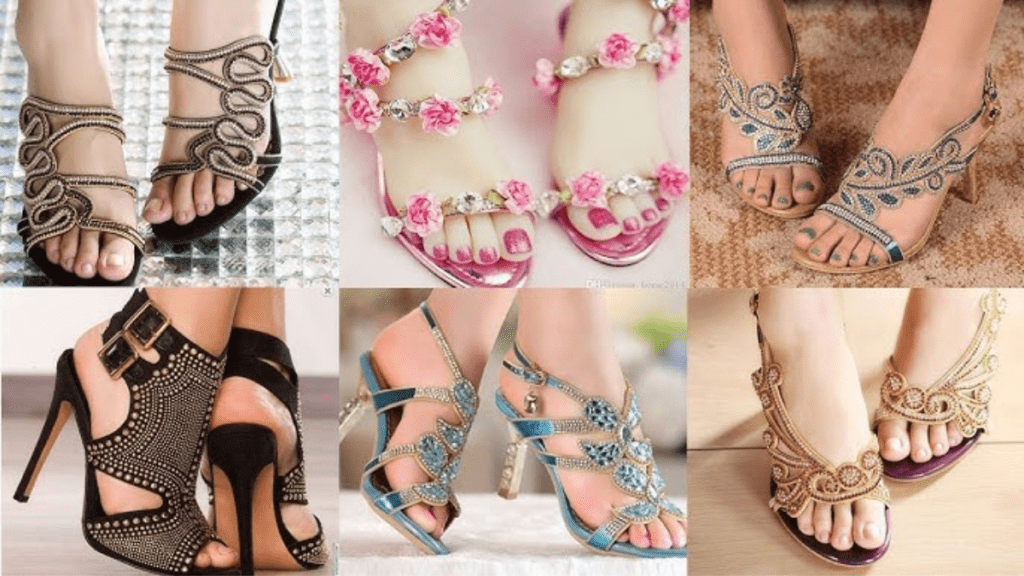 Wedding Party Sandals : शानदार वेडिंग पार्टी के लिए स्टाइलिश और कम्फर्टेबल सैंडल चुनें जो आपके लुक को दें परफेक्ट ग्लैमरस टच।