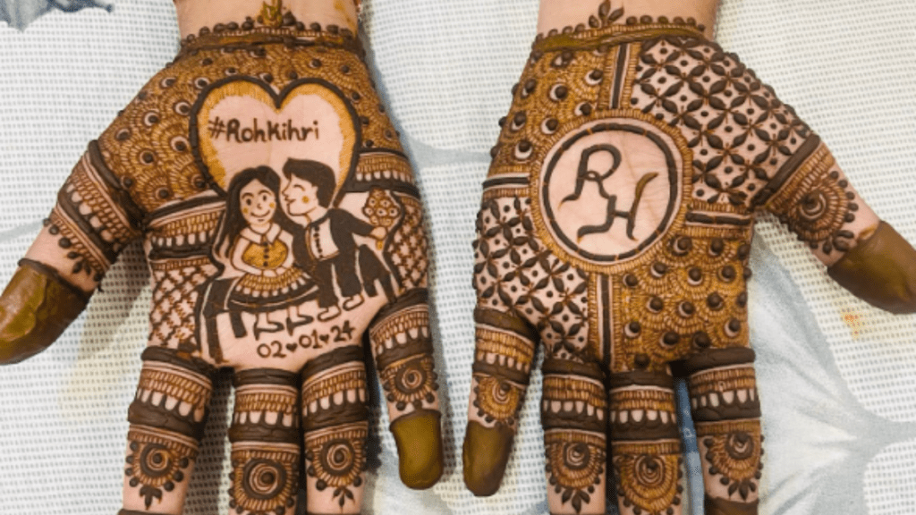 Groom Mehndi Design