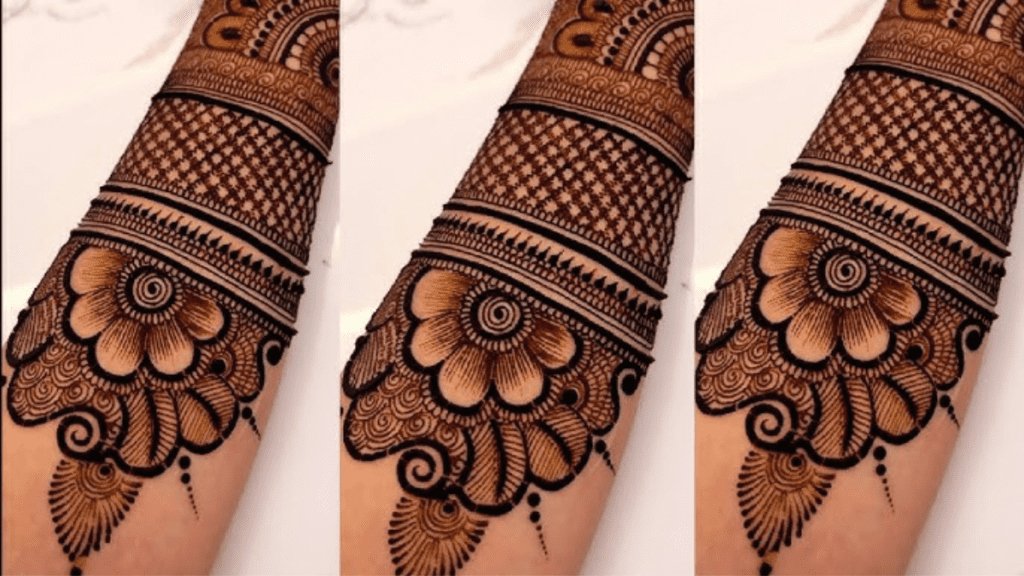 Best Flower Mehndi Design