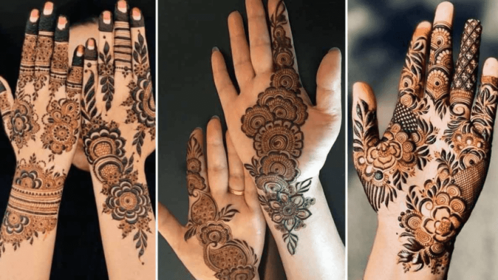 Flower Mehndi Design