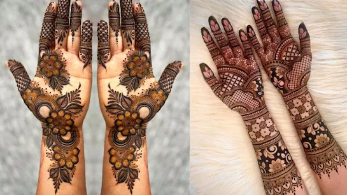 शानदार डिजाइनर मेहंदी : ट्रेंडी स्टाइलिश और खूबसूरत पैटर्न्स से सजे हाथों की खूबसूरती बढ़ाएं हर खास मौके पर!