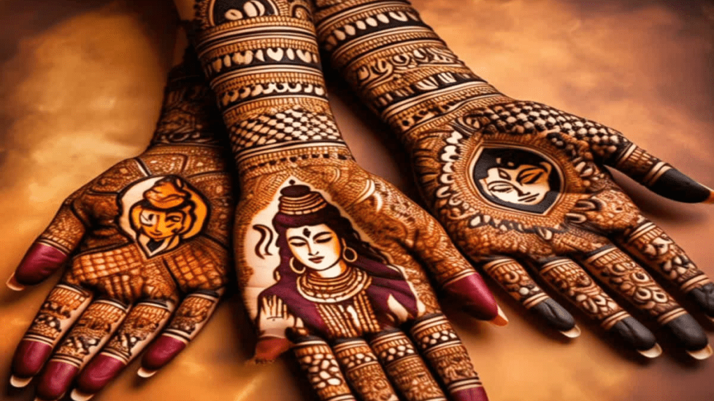 डिजिटल/AI मेहंदी डिज़ाइन