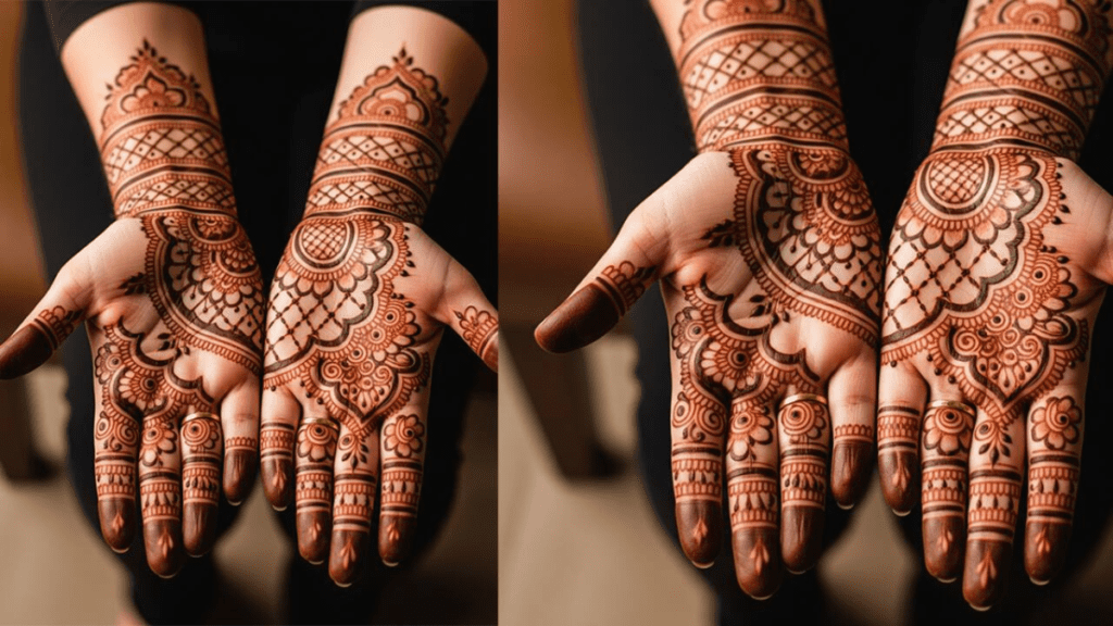 AI Bridal Mehndi Design : शादी के लिए एआई ब्राइडल मेहंदी डिज़ाइन कस्टम यूनिक ट्रेंडिंग सुंदर पैटर्न और पर्सनलाइज्ड आर्ट के लेटेस्ट आइडियाज!