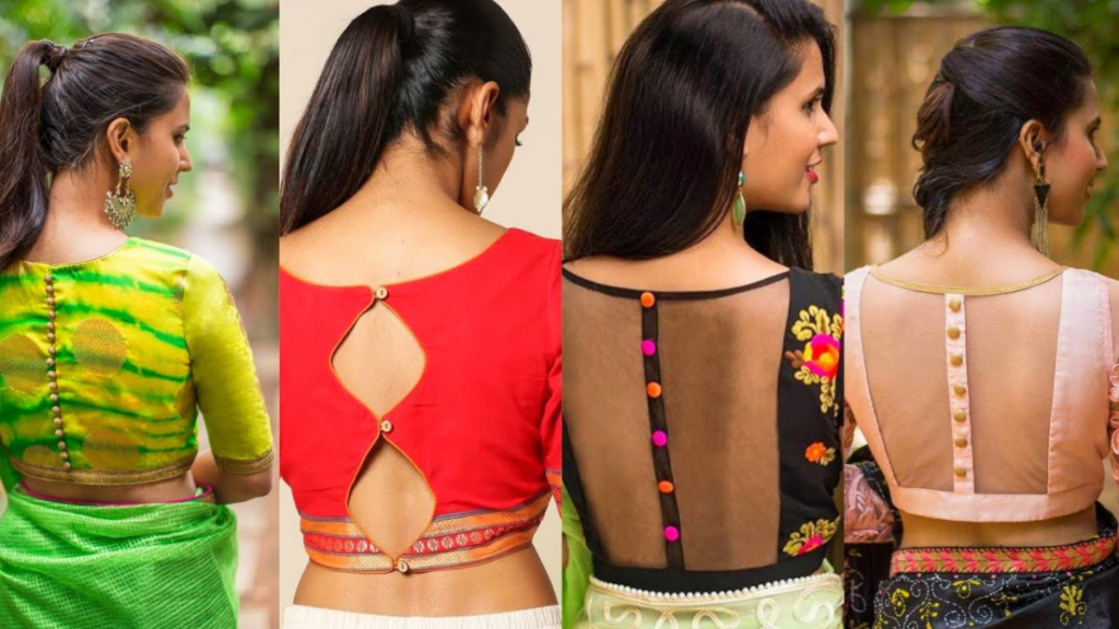 Blouse Back Design Photo