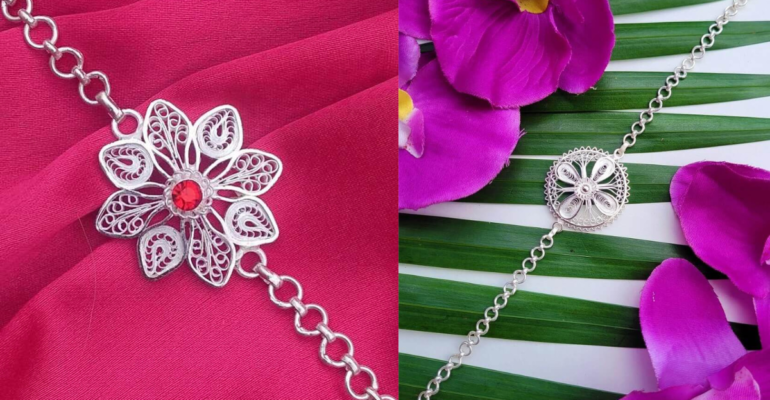 New Rakhi Design 2025 : भाई-बहन के रिश्ते को समर्पित अनोखी मॉडर्न और ट्रेडिशनल राखियों की लेटेस्ट डिज़ाइनों का प्यारा संग्रह 2025 में उपलब्ध!