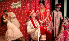 शादी के लिए सबसे रोमांटिक कपल पोज़ अपने खास दिन पर प्यार और खूबसूरत पलों को यूं करें कैमरे में कैद!