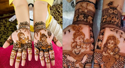 Janmashtami Special Mehndi Design