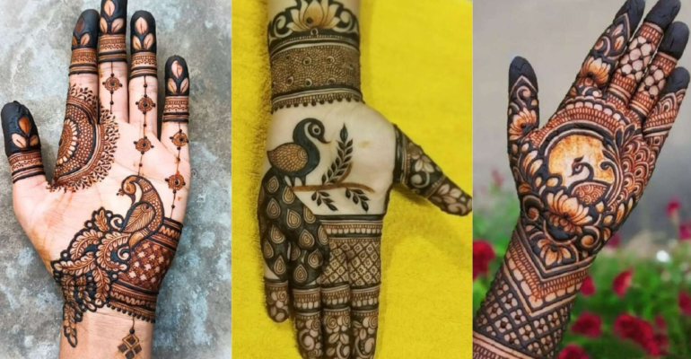 जन्माष्टमी मेहंदी लुक