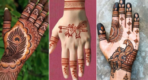 जन्माष्टमी मेहंदी फोटो