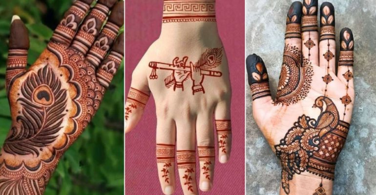 जन्माष्टमी मेहंदी फोटो