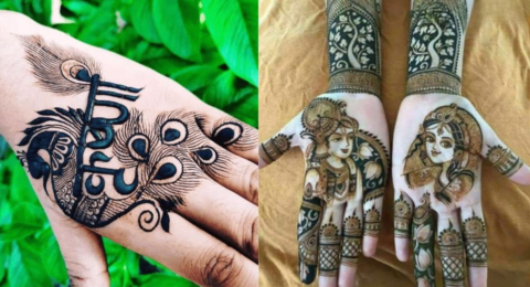 Janmashtami Special Mehndi Design