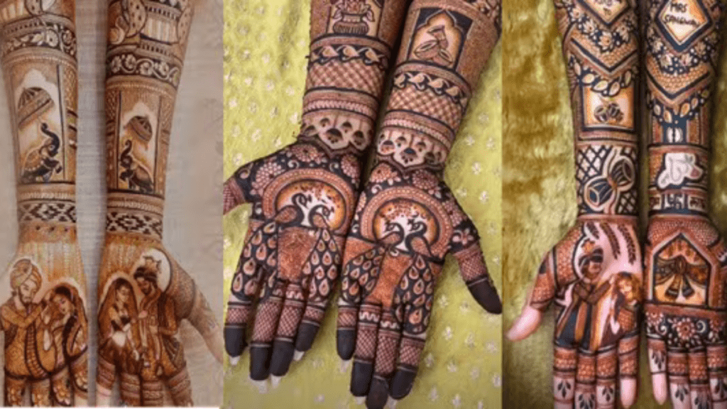 Groom mehndi design