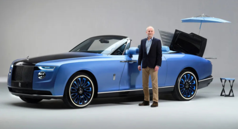 Rolls royce boat tail