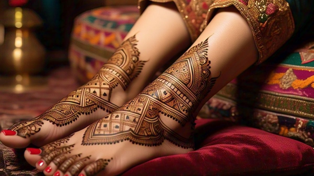 Bridal full foot mehndi : दुल्हन के लिए लेटेस्ट फुल फुट मेहंदी डिज़ाइन्स शादी के दिन के लिए शानदार, आकर्षक ब्राइडल हिना आर्ट