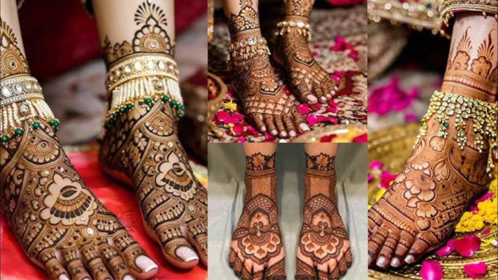 Bridal full foot mehndi