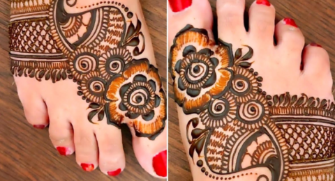 Bridal full foot mehndi : दुल्हन के लिए लेटेस्ट फुल फुट मेहंदी डिज़ाइन्स शादी के दिन के लिए शानदार, आकर्षक ब्राइडल हिना आर्ट