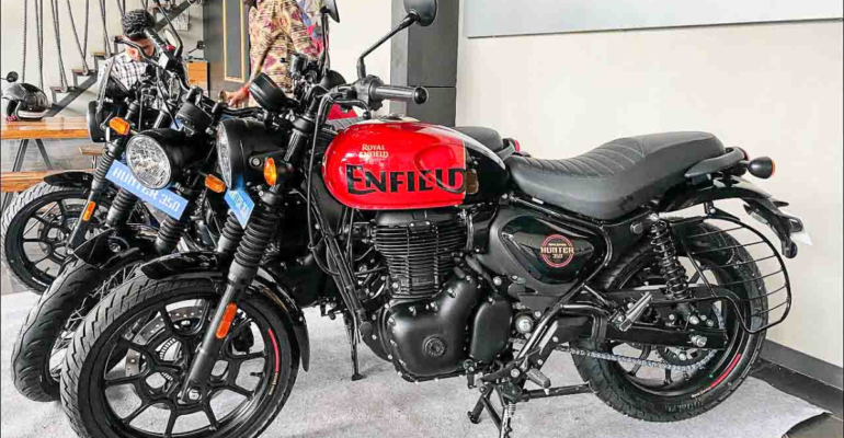 Royal enfield hunter price Royal Enfield Hunter 350 की कीमत 2025