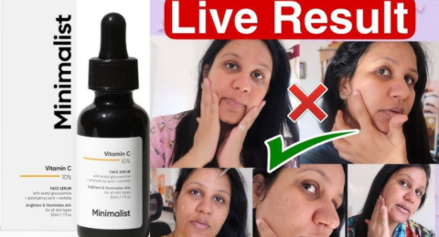 Minimalist vitamin c serum