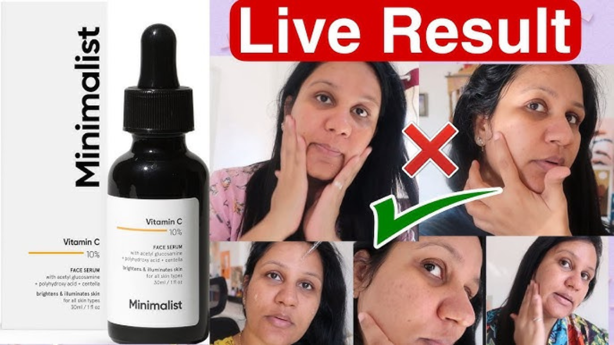 Minimalist vitamin c serum