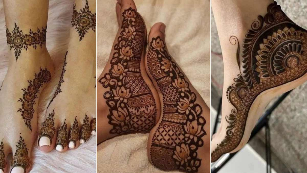 Beautiful Wedding Foot Mehndi : दुल्हन के लिए आकर्षक, पारंपरिक और आधुनिक वेडिंग फुट मेहंदी आर्ट डिज़ाइन जो शादी में चार चाँद लगाएं।