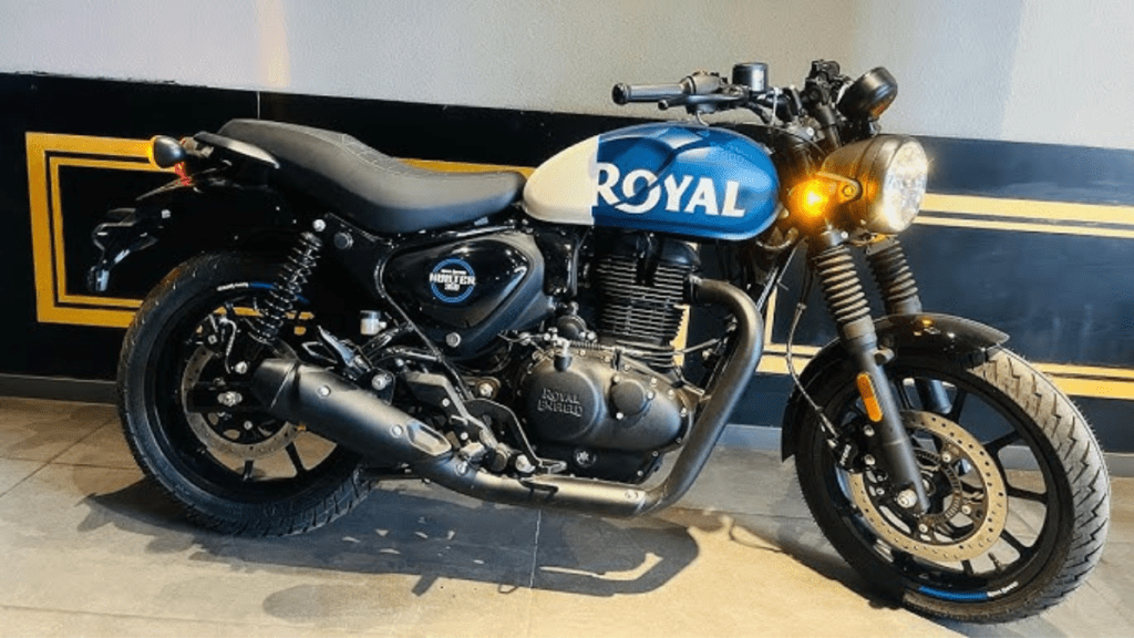 Hunter bike price 2025 रॉयल एनफील्ड हंटर 350 लॉन्च स्टाइल ताकत और किफायत का बेमिसाल संगम
