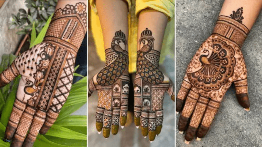 Stylish teej mehndi designs
