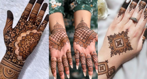 New teej mehndi designs