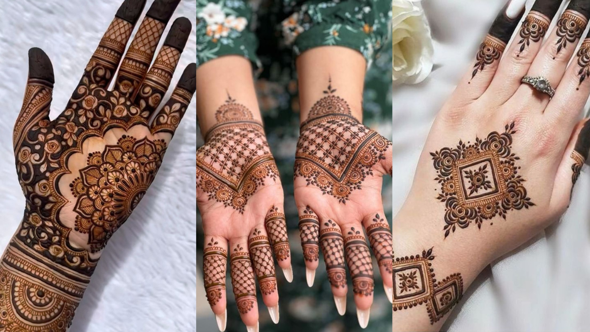 New teej mehndi designs