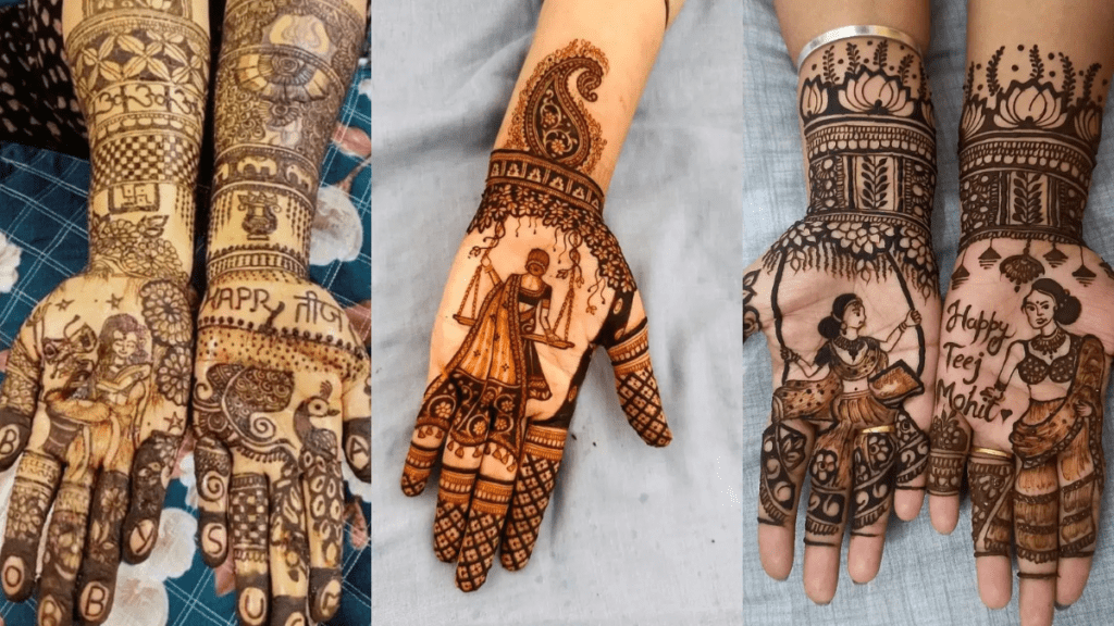 Teej mehndi