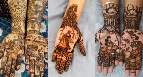 Teej mehndi
