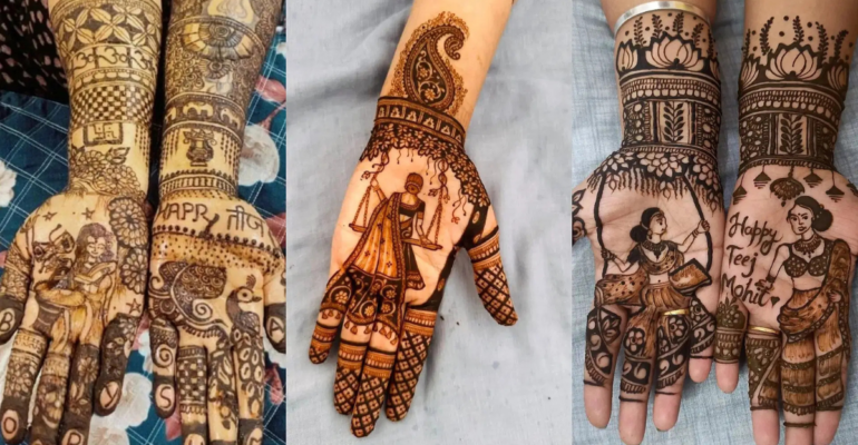 Teej mehndi