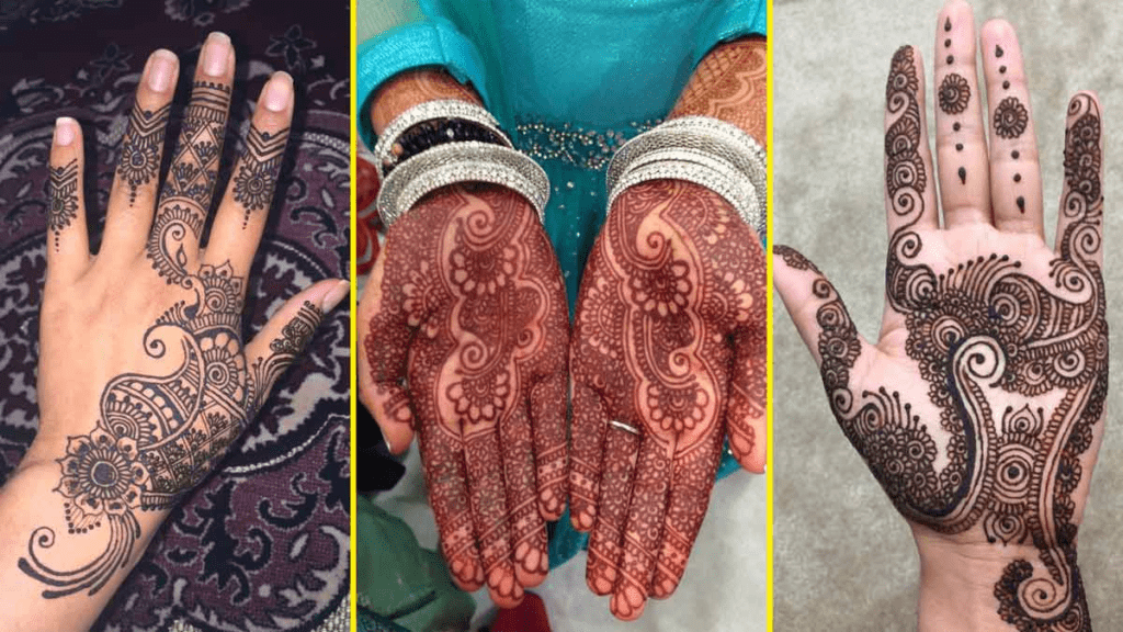Easy mehndi design for teej