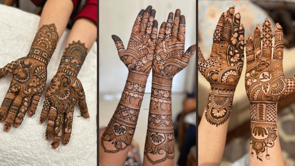Special teej mehndi design