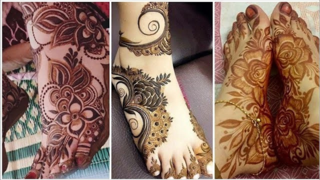 Gorgeous Bridal Foot Henna