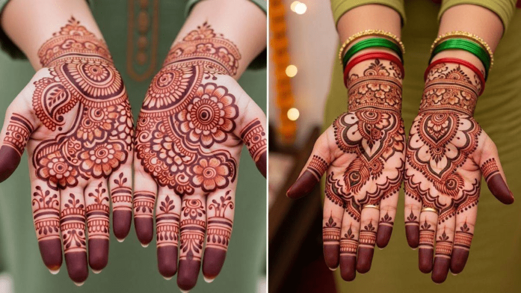Mehndi design for teej easy