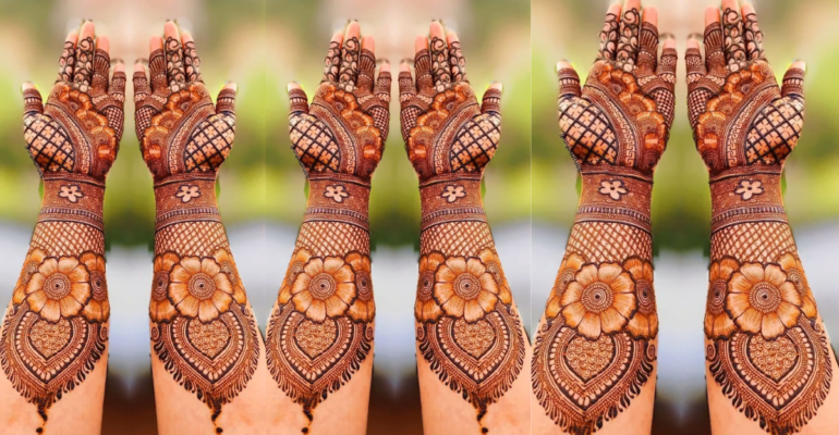 Pretty Bridal Mehndi Art : नववधू के लिए सुंदर और आकर्षक मेंहदी डिज़ाइन पारंपरिक कलाकारी से सजी खूबसूरत स्टाइलिश वेडिंग मेहंदी आर्ट!