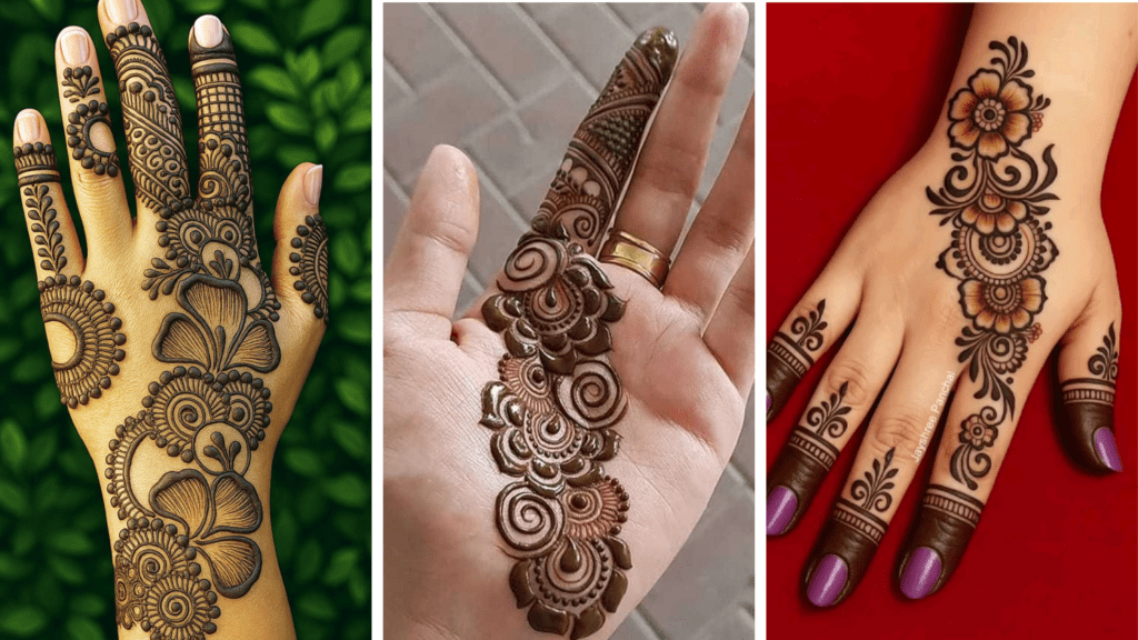Cute Aesthetic Henna Designs