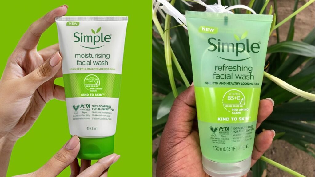 Simple face wash