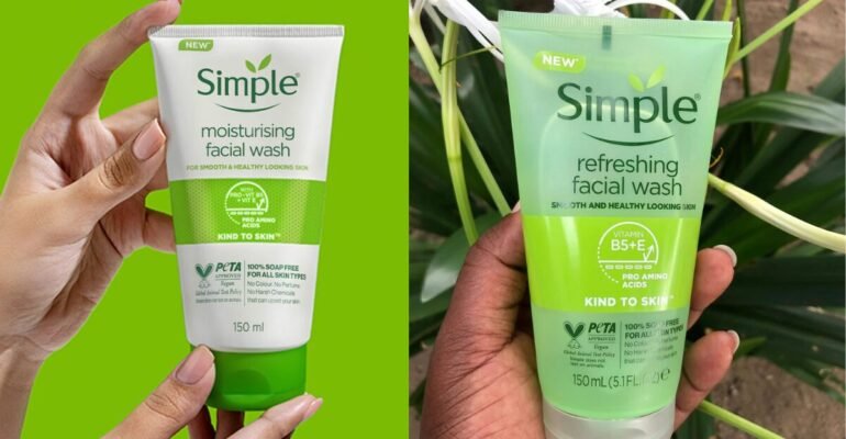 Simple face wash